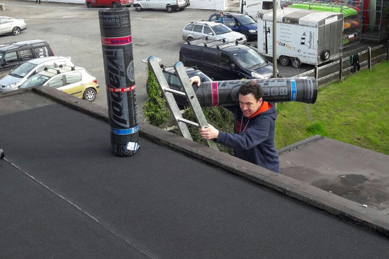 Dublin Flat Roof Asphalt