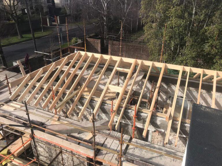 New Dublin Roofing Timber Construction